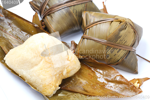 Image of traditional rice dumpling