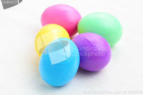 Image of easter eggs