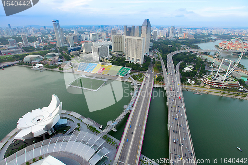 Image of Skyline of Singapore