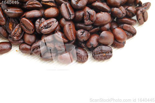 Image of brown coffee, background texture