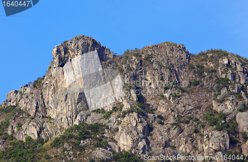 Image of Lion Rock in Hong Kong