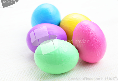 Image of easter eggs