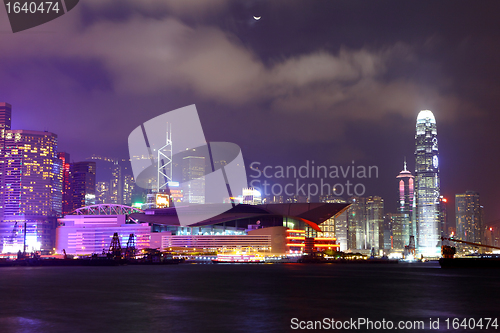 Image of Hong Kong at night