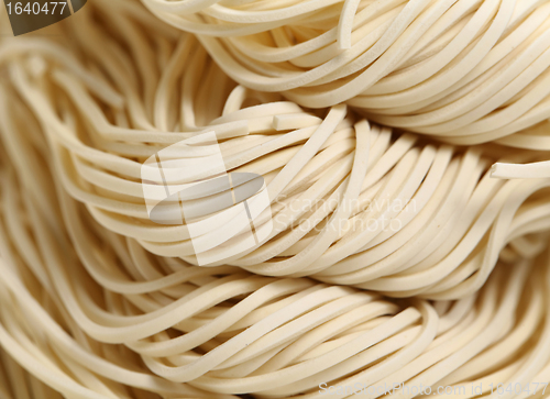 Image of chinese noodle,uncook