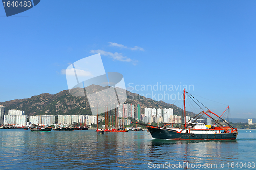 Image of Fishing boat in Hong Kong, Tuen Mun