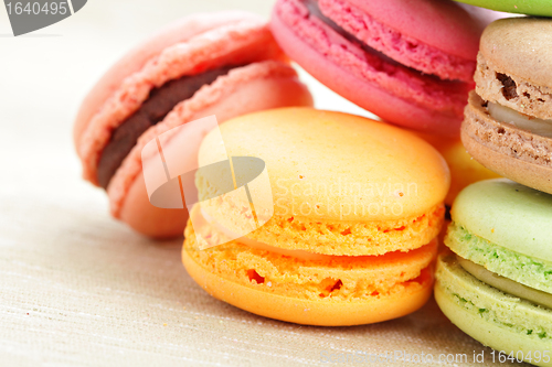 Image of Colorful macaroons