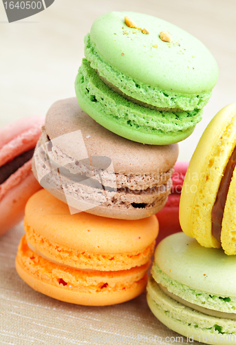 Image of Colorful macaroons