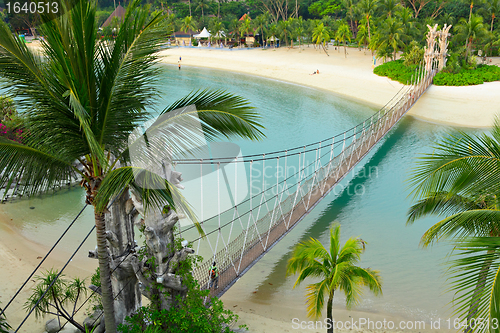 Image of landscape in sentosa, Singapore