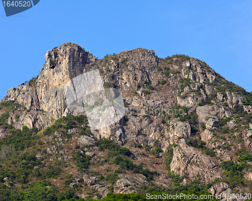 Image of Lion Rock in Hong Kong