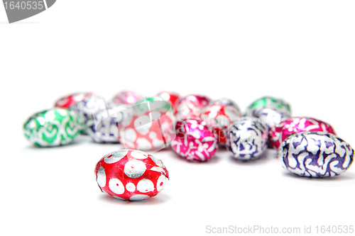 Image of Colorful easter eggs