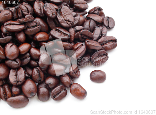 Image of Coffee beans closeup
