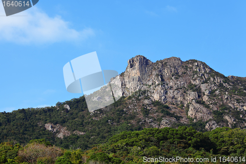 Image of Lion Rock in Hong Kong