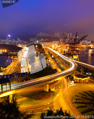 Image of Cargo Terminal and highway