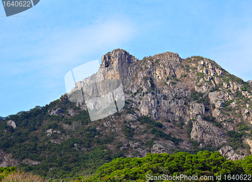 Image of Lion Rock in Hong Kong