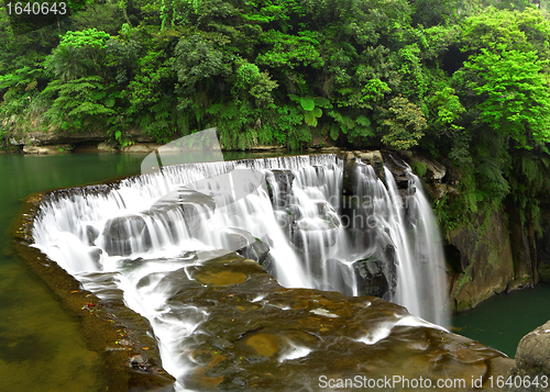 Image of great waterfall in Taiwan