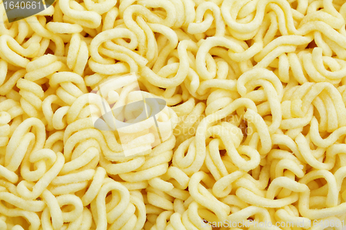 Image of instant noodle close up