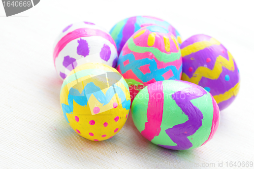 Image of easter eggs