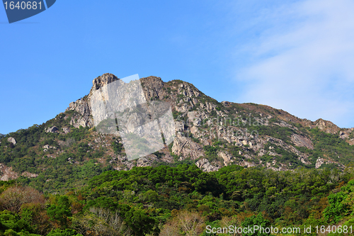 Image of Lion Rock in Hong Kong