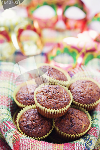 Image of banana and chocolate muffins