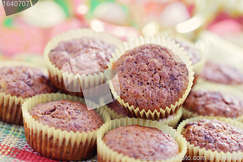 Image of banana and chocolate muffins