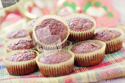 Image of banana and chocolate muffins
