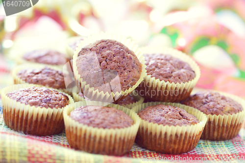 Image of banana and chocolate muffins