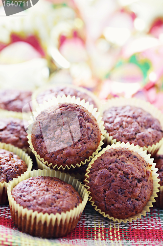 Image of banana and chocolate muffins