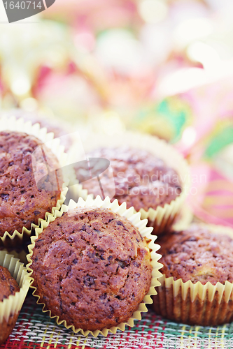 Image of banana and chocolate muffins