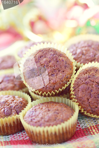 Image of banana and chocolate muffins