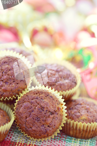 Image of banana and chocolate muffins