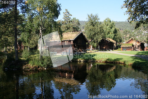 Image of Old house yard