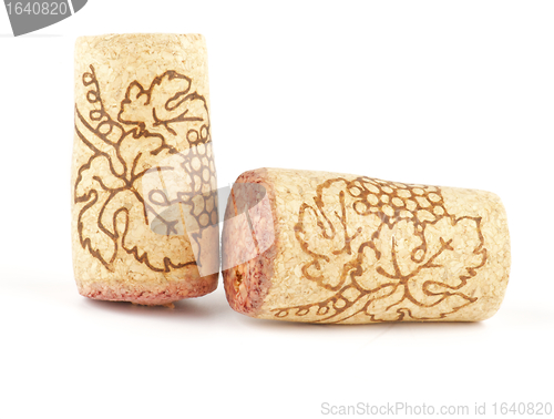 Image of Two Wine corks