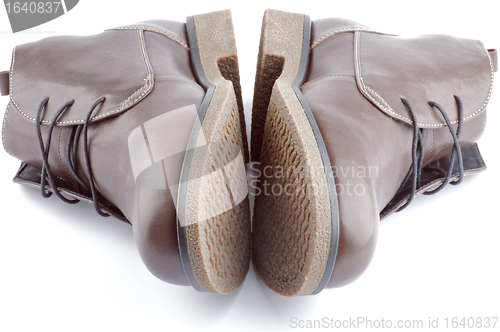 Image of Brown man's shoes 
