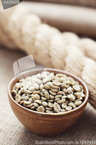 Image of unroasted coffee beans