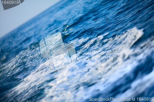 Image of Blue Ocean Wave