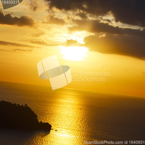 Image of Sunset over Andaman Sea