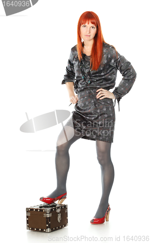 Image of Travel Woman Waiting