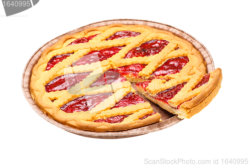 Image of Sliced Cherry Pie