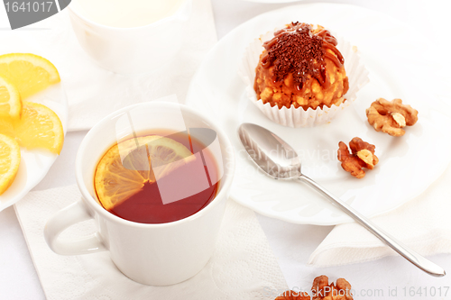 Image of Tea With Cakes