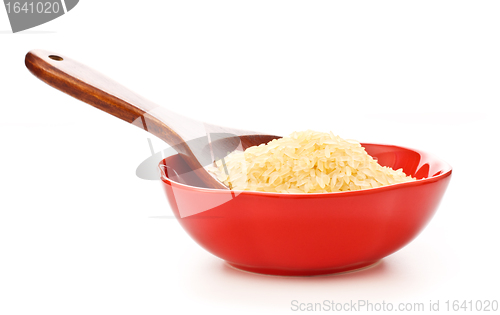 Image of Bowl Of Raw Rice