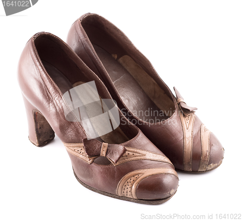 Image of Leather Female Shoes