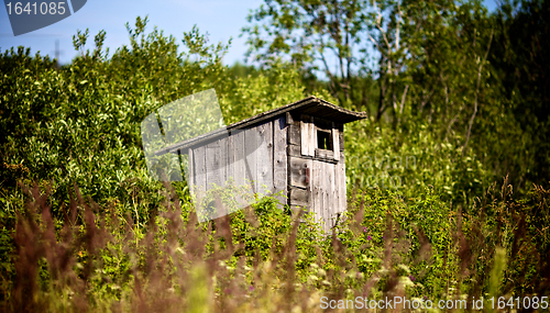 Image of Old Outhouse Waiting For You