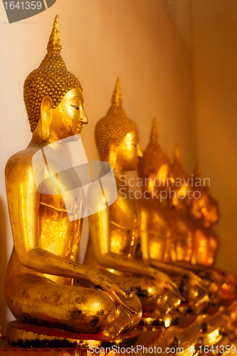 Image of Buddhas in Wat Po