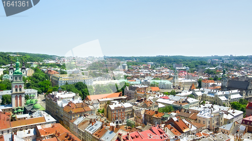 Image of Lviv Aerial View