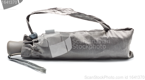 Image of Closed Gray Umbrella