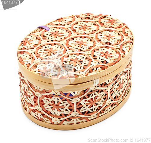 Image of Wicker Casket