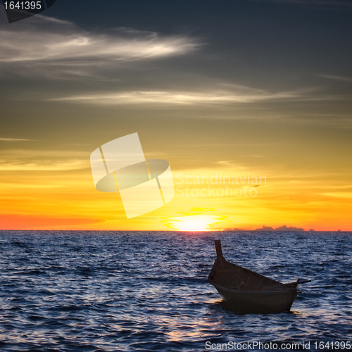 Image of Sunset over Andaman Sea