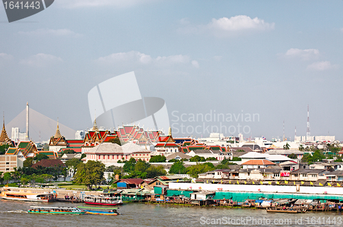 Image of Wat Pho on Chao Phraya