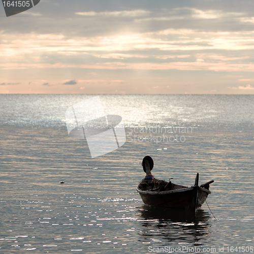 Image of Sunset over Andaman Sea