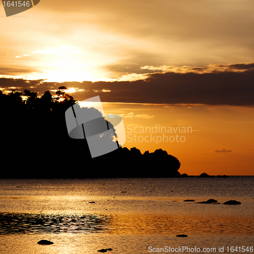 Image of Sunset over Andaman Sea